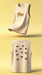 Honey Meadow Tank - front and back studio shot