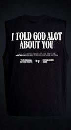 Testament Sleeveless - studio ghost shot back print