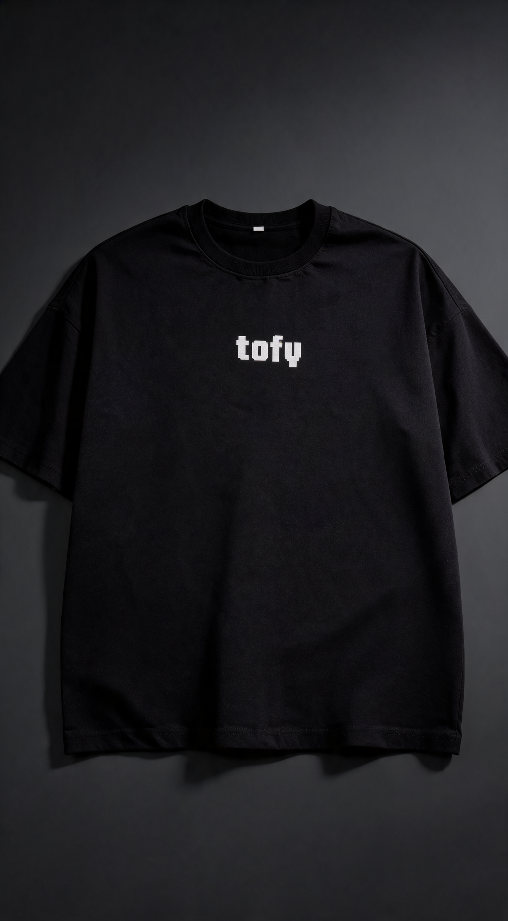 Testament Oversized Tee - studio ghost shot front