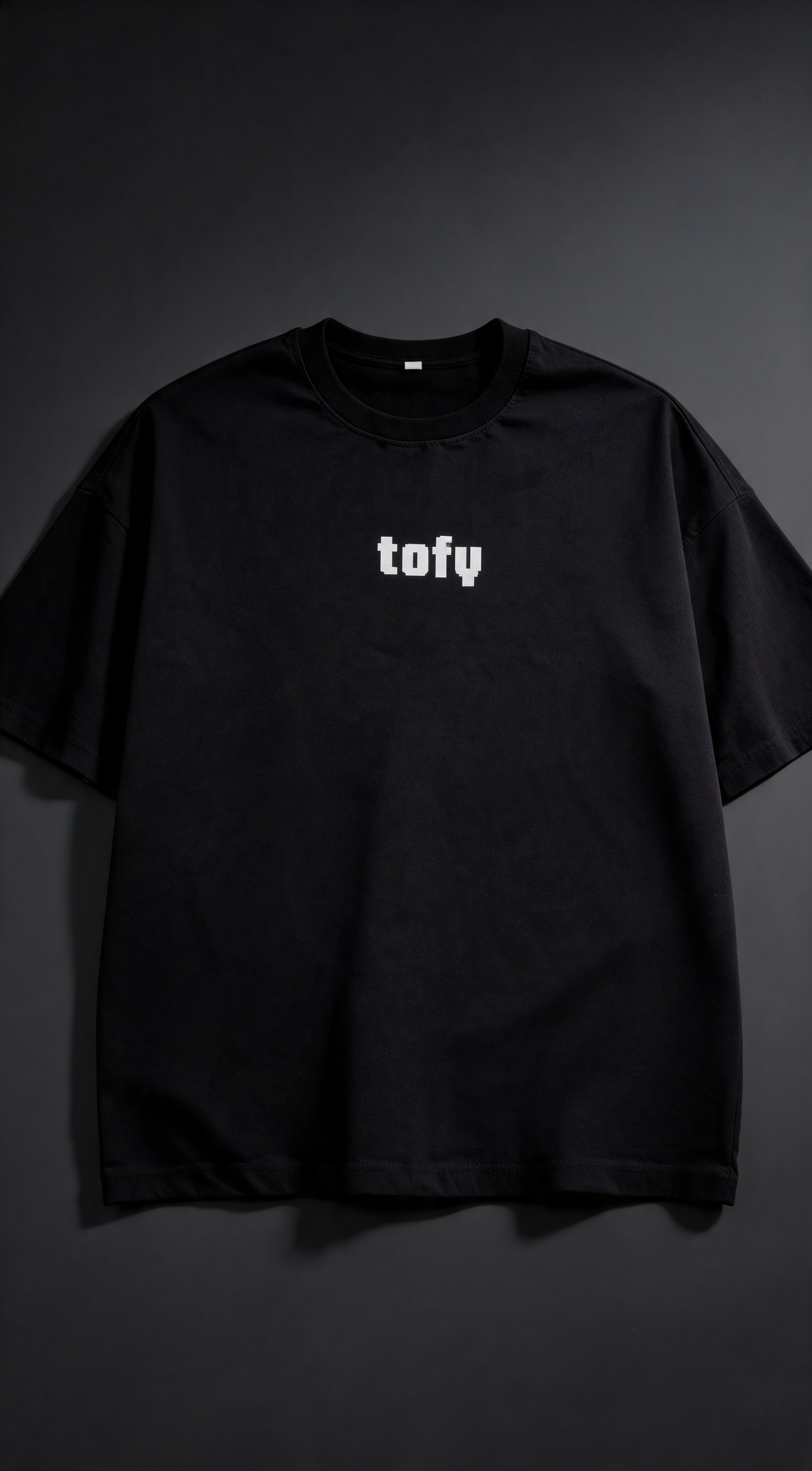 Testament Oversized Tee - studio ghost shot front