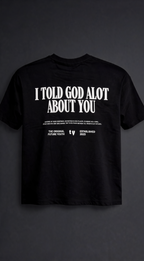 Testament Oversized Tee - studio ghost shot back print