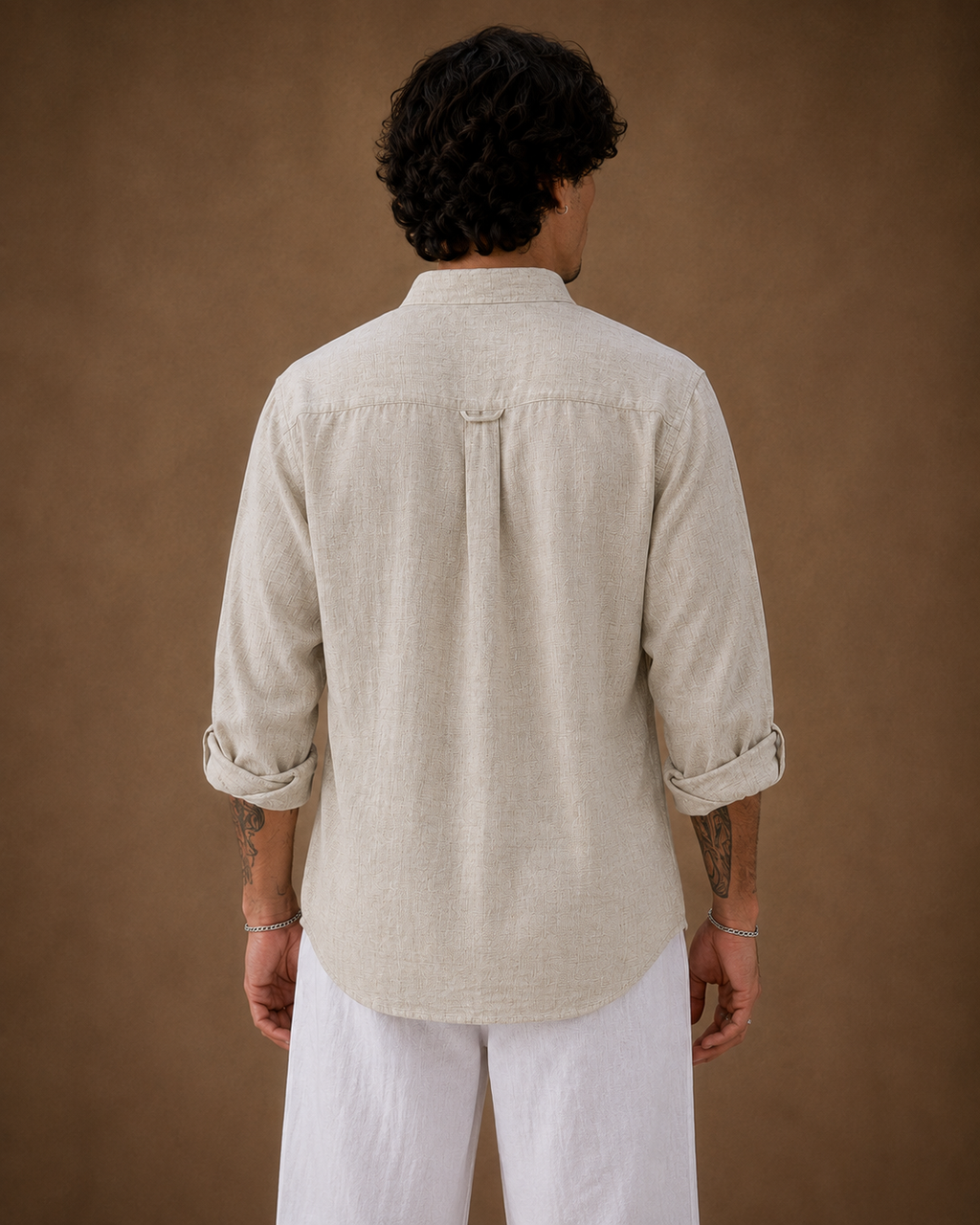 The Espresso Pure Linen Shirt