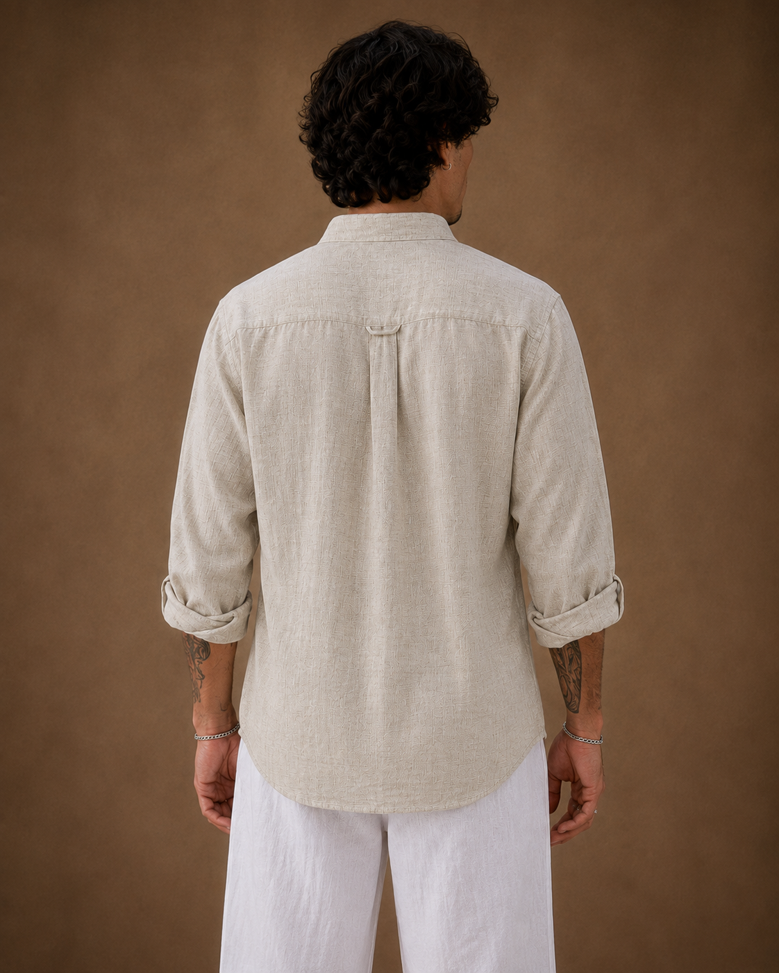 The Espresso Pure Linen Shirt