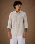 The Espresso Pure Linen Shirt