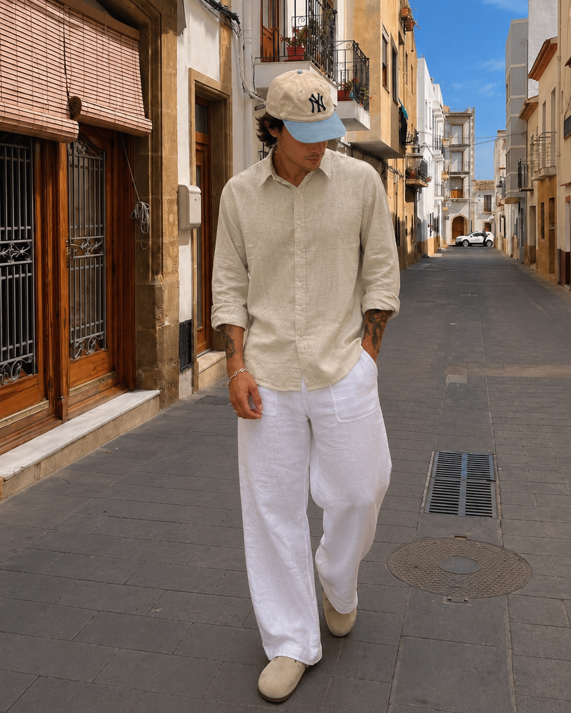 The Espresso Pure Linen Shirt