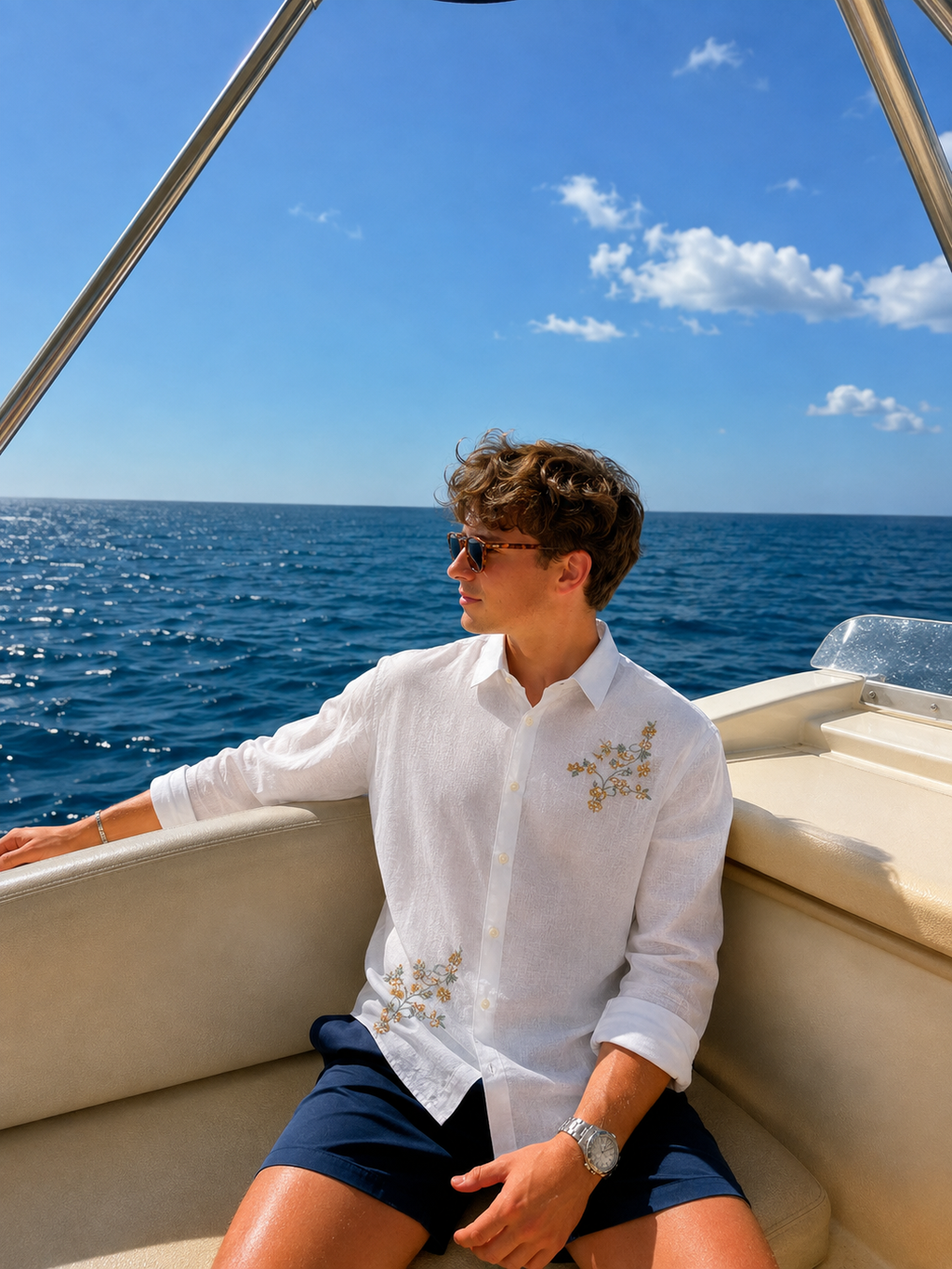 The Milky Way Linen Shirt