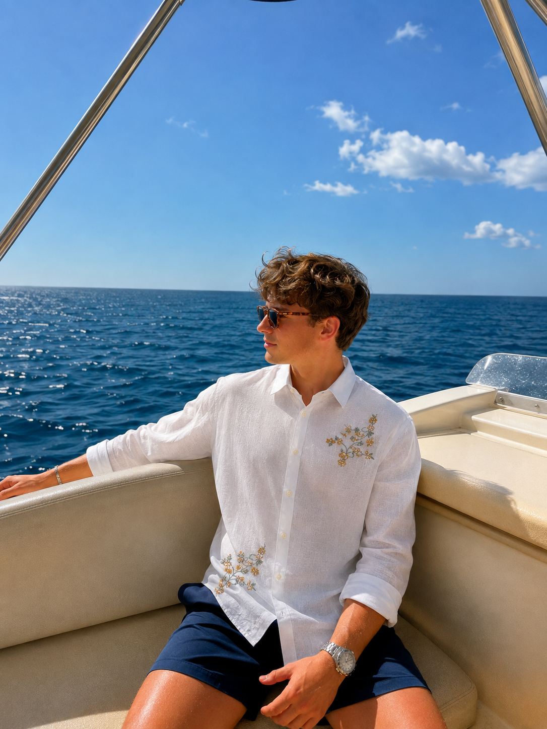 The Milky Way Linen Shirt