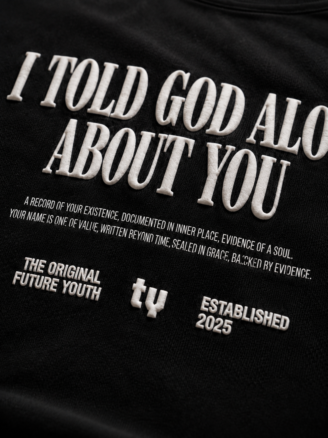 The Confession Oversized T-Shirt