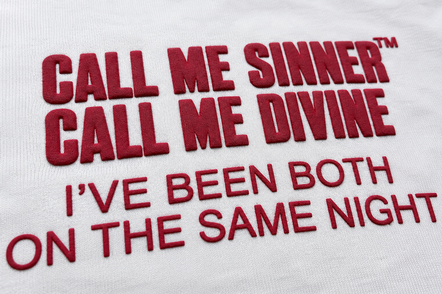 The Sinner Oversized T-shirt