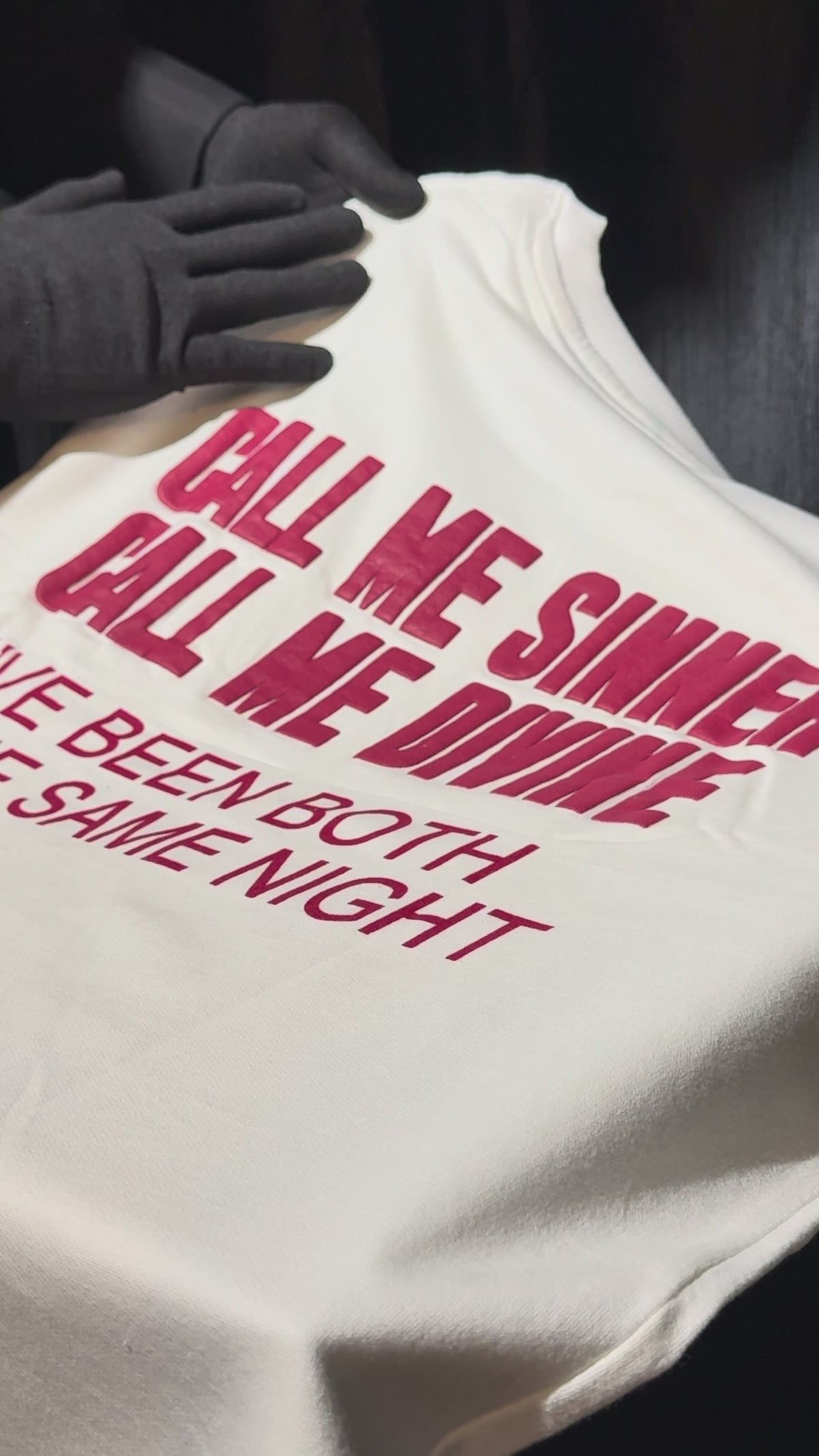 The Sinner Oversized T-shirt